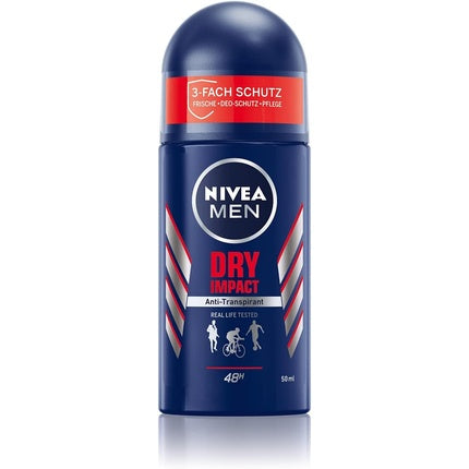 Nivea Men Dry Impact German Anti Perspirant Roll On 50ml Nivea