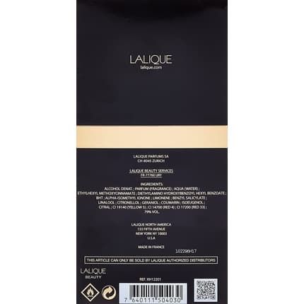 Lalique Noir Premier Illusion Captive Unisex Eau de Parfum (EDP) Mixte 100ml
