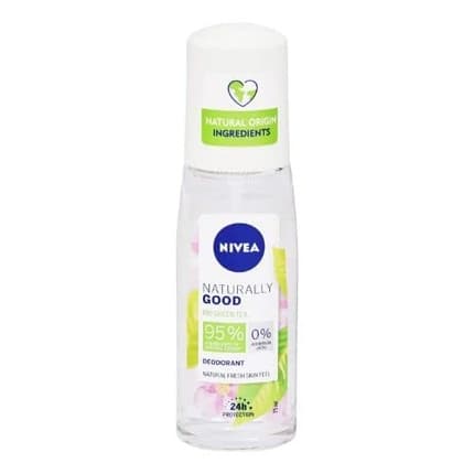 Nivea Naturally Good Bio Green Tea Dodorant 75ml Unisexe