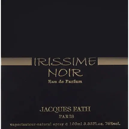 Jacques Fath Irissime Noir Eau de Parfum Spray 100ml Jacques Fath