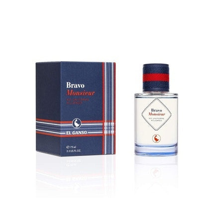 El Ganso Bravo Monsieur Woody-Aromatic Eau de Toilette Pour Homme 75ml Spray Parfum Y Diseño