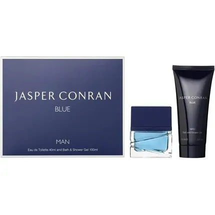 Jasper Conran Blue Man Gift Set EDT 40ml & Shower Gel 100ml Jasper Conran