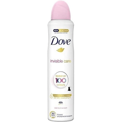 Dove Invisible Care Antiperspirant Deodorant Aerosol 250ml Dove