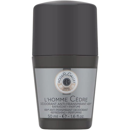 L'Homme Cedar Roll-On Deodorant 50ml Roger & Gallet