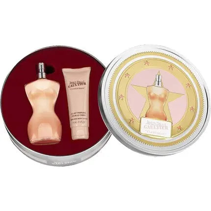 Jean Paul Gaultier Classique Women 2 Piece Set 3.4 Eau De Toilette Spray 2.5 Body Lotion Jean Paul Gaultier