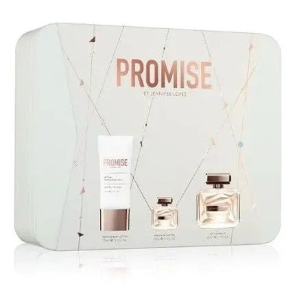 Jennifer Lopez Promise 50ml EDP + 75ml Body Lotion + 10ml EDP Brand New Gift Set 2022 Jennifer Lopez