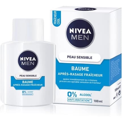 Nivea Aftershave Balm Sensitive Cool Soothing And Refreshing Aftershave For Sensitive Skin Fragrance (Fragrance) Homme