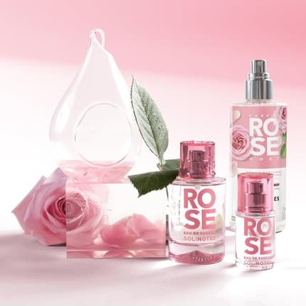 Solinotes Rose Solinotes Fragrance - Refreshing and Moisturizing Eau de Toilette (EDT) Mixte