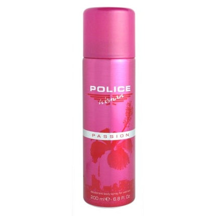 Police Fragrances Passion Woman Deodorant Body Spray Vaporisateur 200ml Police