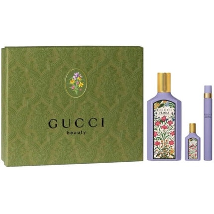 Gucci Flora Gorgeous Magnolia 100ml Eau de parfum  Spray, 10ml Eau de parfum  Spray & 5ml Eau de parfum  Gift Set Gucci