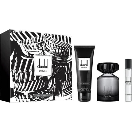 Dunhill 80987 Coffret Driven Eau de Parfum spray 100ml and 15ml + 90ml Shower Gel Dunhill