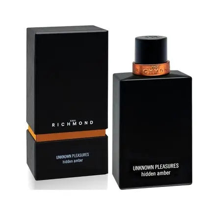 John Richmond Unknown Pleasures Hidden Amber Eau de Parfum 100ml Bottle John Richmond