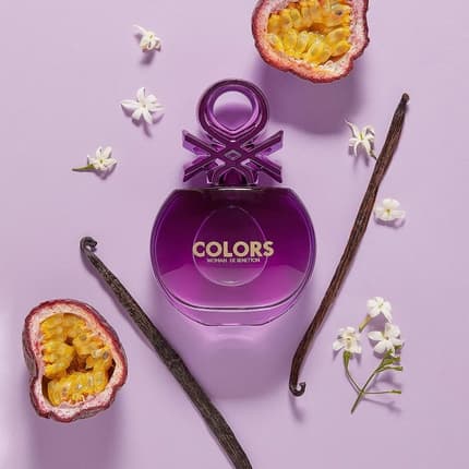 Benetton Colours Purple Eau de Toilette (EDT) Femme 80ml