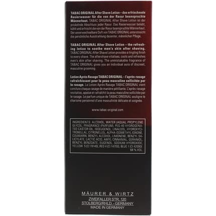 Tabac After Shave Lotion Fragrance (Fragrance) Mixte 100ml