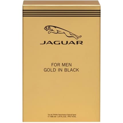 Jaguar Gold In Black Eau De Toilette Spray 100ml By Jaguar