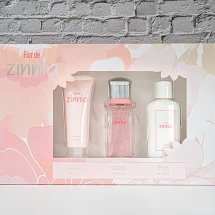Zinnia Flor de Zinnia Gift Set + Body Lotion + Hand Cream Coffret (Coffret) Femme 100ml