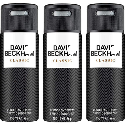 David Beckham Classic Men's Deodorant Anti-Perspirant Body Spray 150ml David Beckham