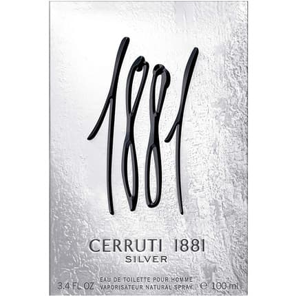 Cerruti 1881 Silver Eau de Toilette (EDT) Homme 100ml