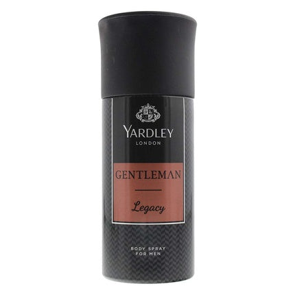 Yardley Gentleman Legacy Deodorant Body Spray 5 oz Men Yardley London