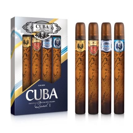 Cuba Gold Set - Collection 4x Coffret (Coffret) Homme 35ml