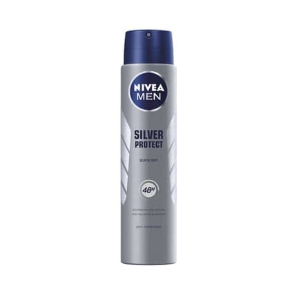Nivea Silver Protect Antiperspirant 48h Déodorant (Déo) Homme 250ml