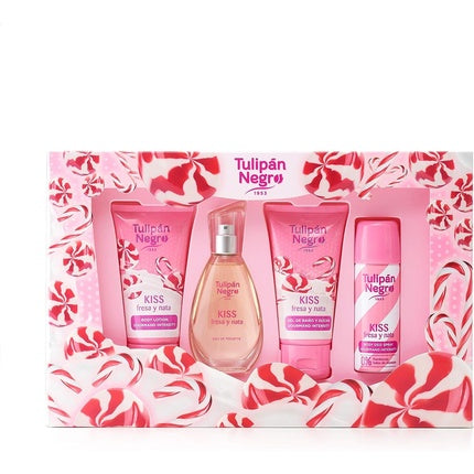 Tulipn Negro Kiss Eau de Toilette Spray 50ml - Pack of 4