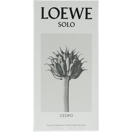 Loewe s Solo Cedro Eau de Toilette 100ml pour homme