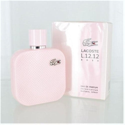 Lacoste L.12.12 Rose Eau de Parfum spray 3.3oz, 1oz équivaut à 30ml Lacoste