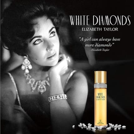 Elizabeth Taylor White Diamonds Eau de Toilette (EDT) Mixte 50ml