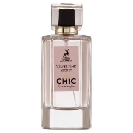Maison Alhambra Velvet Pink Secret Chic Eau De Parfum Spray 100ml