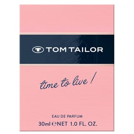 Tom Tailor 's Perfume Time to Live! - Fruity Feminine with Notes of Mandarin, Lemon & Sweet Green Lily of the Valley - Casual and Unique Eau de Parfum (EDP) Femme 30ml