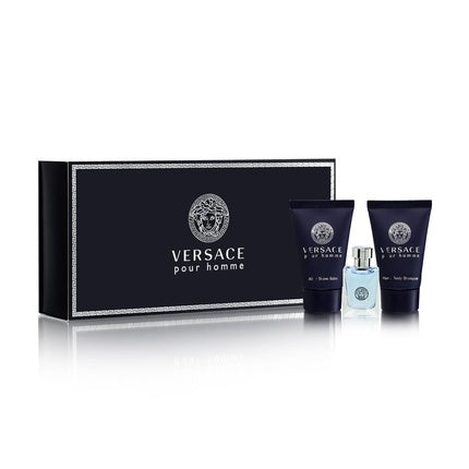 Versace Pour Homme for Men 3 Piece Mini Gift Set Versace