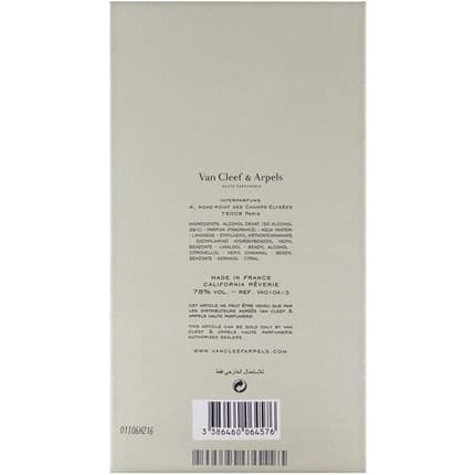 Van Cleef & Arpels Van Cleef Arpels Collection Extraordinaire California Reverie Eau de Parfum (EDP) Mixte 75ml