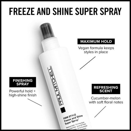 Paul Mitchell Freeze and Shine 250ml Super Spray Women