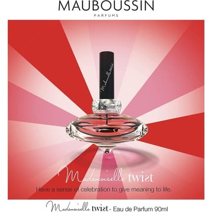 Mauboussin Mademoiselle Twist Eau de Parfum (EDP) Mixte 90ml
