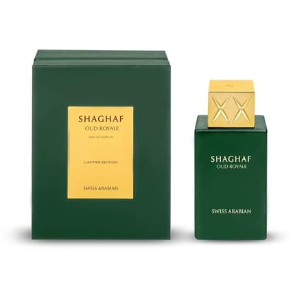 Swiss Arabian Shaghaf Oud Royale Unisex Fragrance Eau de Parfum (EDP) Mixte 75ml