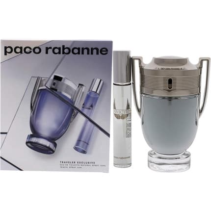 Paco Rabanne Invictus - + Travel Set Eau de Toilette 100ml Unisexe