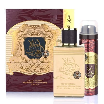 Ahlam Al Arab Perfumed Water Set - + Deodorant Coffret (Coffret) Mixte 80ml