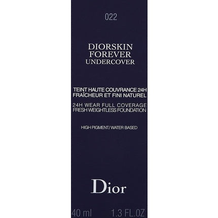 Christian Dior skin Forever Undercover Foundation No.22 Cameo