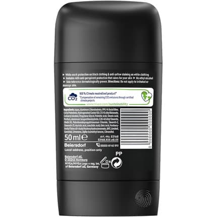 Nivea Black & White Invisible Fresh Antiperspirant Déodorant (Déo) Mixte 50ml