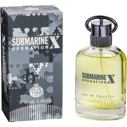 Real Time Submarine Operation X Eau De Toilette for Men 100ml