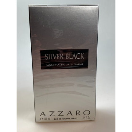 Azzaro for Men Silver Black Eau de Toilette Spray 100ml Azzaro