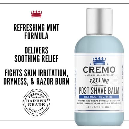 Cremo Cooling Post Shave Balm with Refreshing Mint Formula Fragrance (Fragrance) Homme 118ml