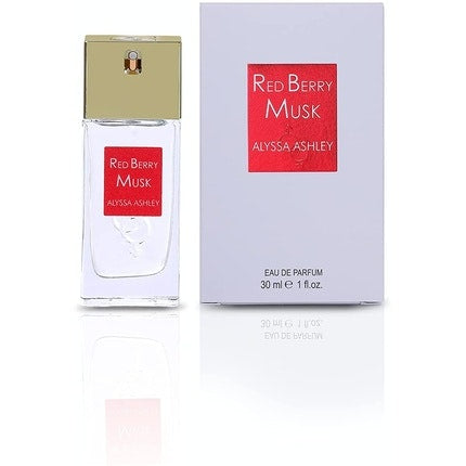 ALYSSA ASHLEY Red Berry-Musk Eau de Parfum Natural Spray 30ml Unisex Alyssa Ashley