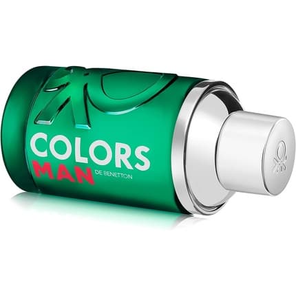 Benetton Colors Man Green Eau de Toilette (EDT) Homme 100ml