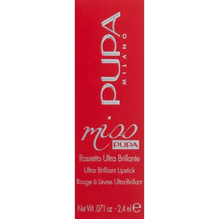 Pupa Miss Pupa Ultra Brilliant Lipstick In Shade 504, 2.4ml