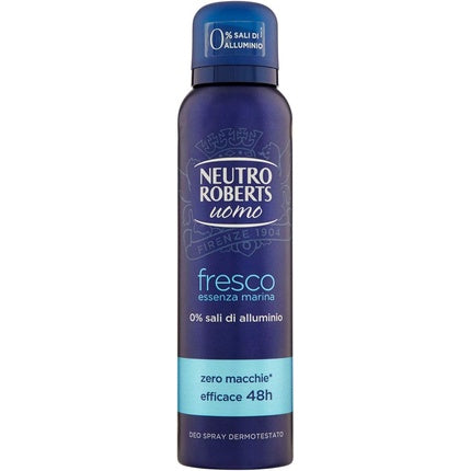 Neutro Roberts Men Fresco Essenza Marina Deodorant Spray 150ml Neutro Roberts