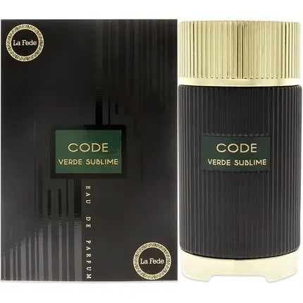 Khadlaj Code Verde Sublime Eau de parfum  Spray for Unisex 3.4 oz, 1oz équivaut à 30ml Khadlaj