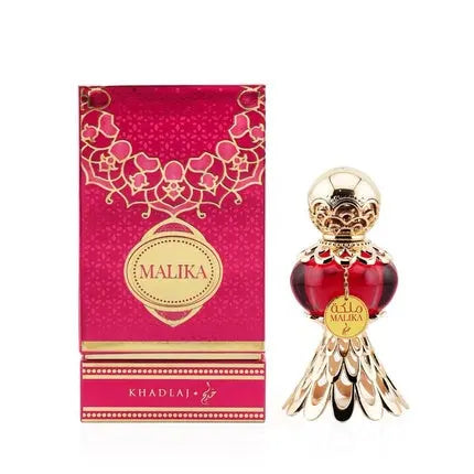 Khadlaj Malika Red Concentrated Perfume Oil for Women 20ml 0.7 Ounce Khadlaj Perfumes