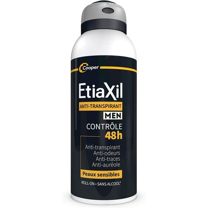 Etiaxil Deodorant Anti-Perspirant 48h Control Aerosol - Pack of 2 Déodorant (Déo) Homme 150ml